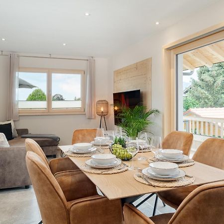 Fenjoy: Ferienapartment In Neubau / Balkon / Bbq Bernau am Chiemsee Buitenkant foto