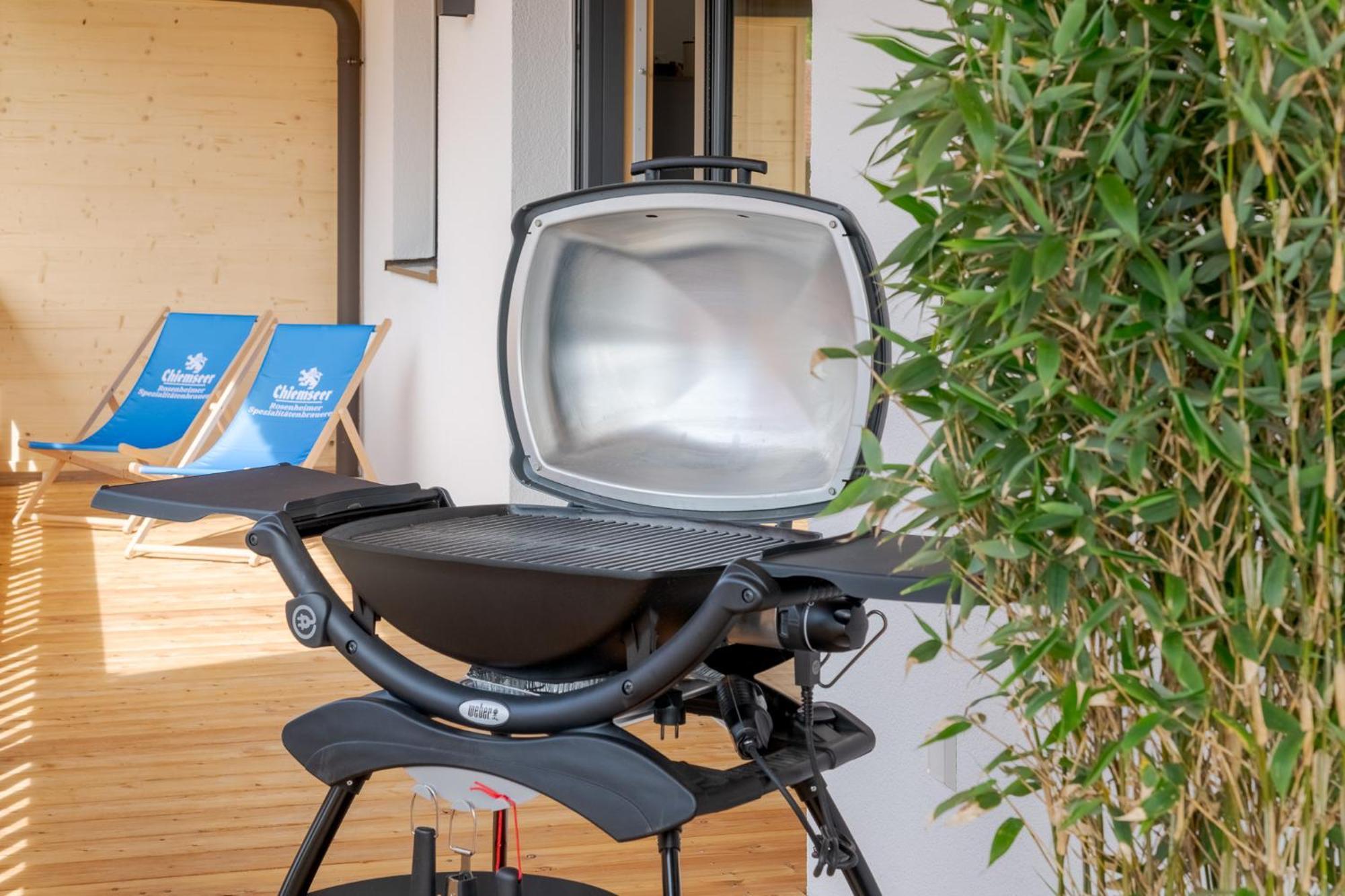 Fenjoy: Ferienapartment In Neubau / Balkon / Bbq Bernau am Chiemsee Buitenkant foto