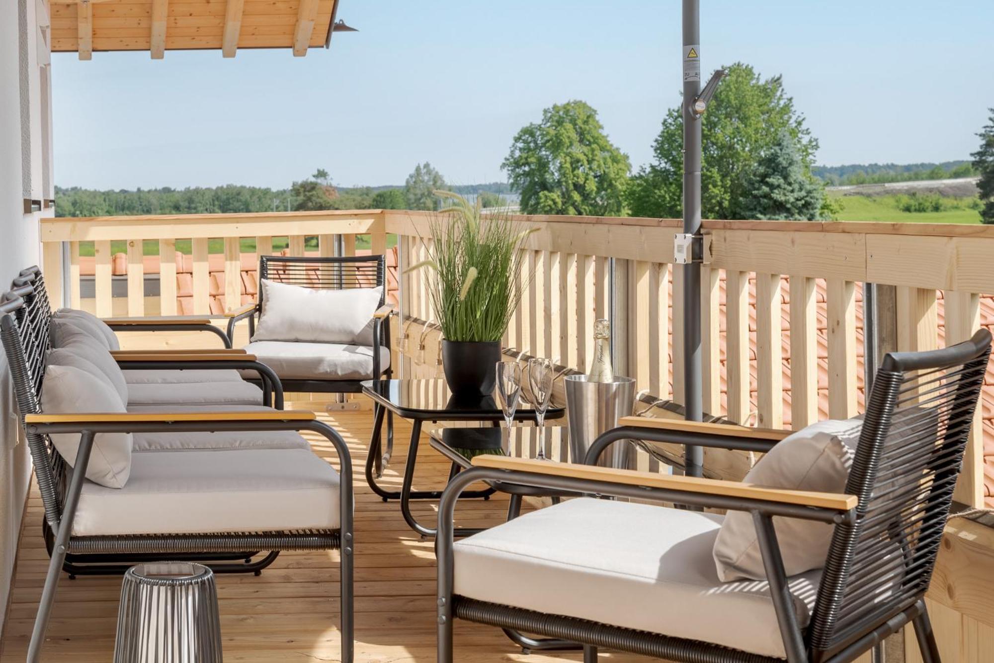 Fenjoy: Ferienapartment In Neubau / Balkon / Bbq Bernau am Chiemsee Buitenkant foto