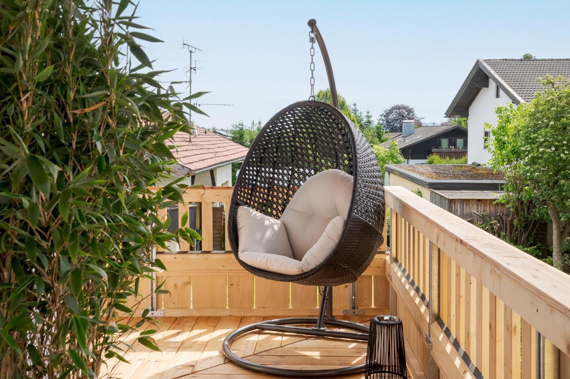 Fenjoy: Ferienapartment In Neubau / Balkon / Bbq Bernau am Chiemsee Buitenkant foto